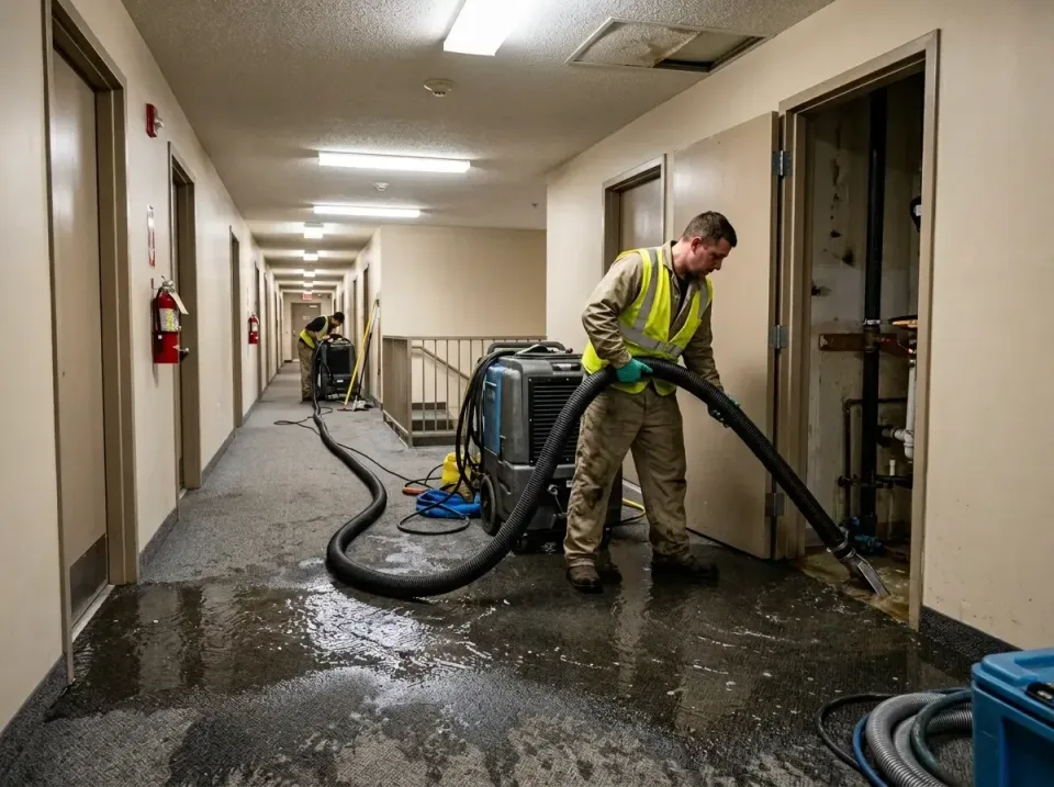 multi-unit-apartment-hallway-f-005 — frequently asked questions, Emergency Burst Pipe Water Extraction & Removal in Archbold…